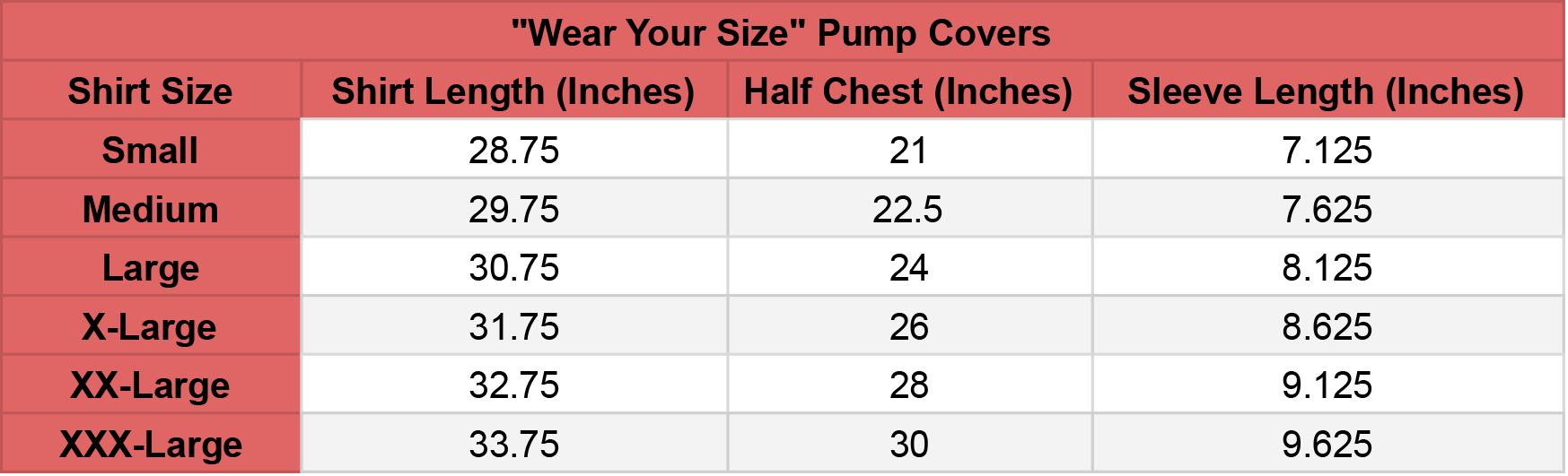 Pump Cover - "Wear Your Size" Oversized Shirt - Image 5